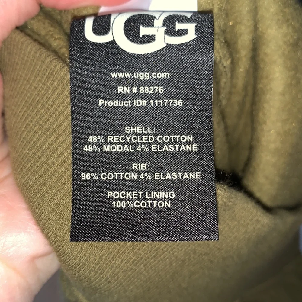 Ugg | Green Erica Relaxed Joggers Size S - Picture 8 of 9